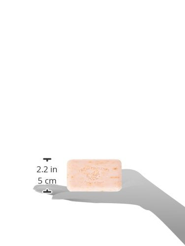 Pre de Provence Artisanal French Moisturizing Soap Bar, Shea Butter Enriched, Quad Milled for Long Lasting Rich Smooth Lather, 5.3 Ounce, Rose Petal