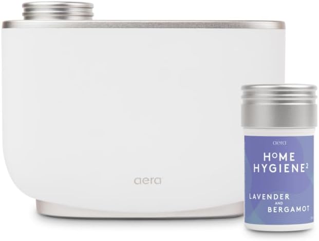 Aera Home Hygiene Lavender and Bergamot - Essential Oil for Home - Relaxing Fragrance - Notes of Lavender, Lavandin and Wild Mint - Scent Refill - Works with The Aera Diffuser