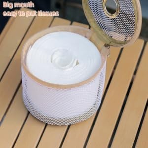 Hanging Tissue Box for caming, GSZJH-03-11, Blown