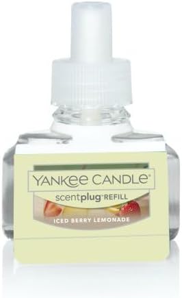 Yankee Candle Tropical Smash Variety Pack - Scent Plug Diffuser Margarita With Light Sensor, Scent Plug Refill Iced Berry Lemonade and Beach Walk Variety Pack