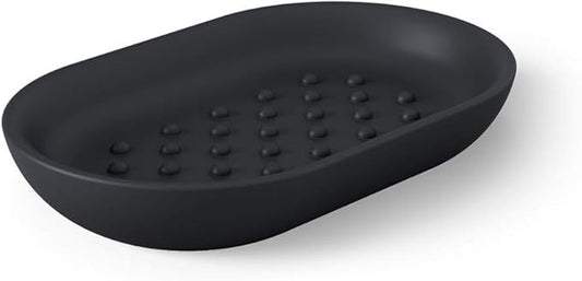 Umbra Junip Oval Soap Dish Black