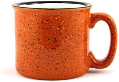 Ceramic Campfire Mug, 15oz (Burnt Orange)
