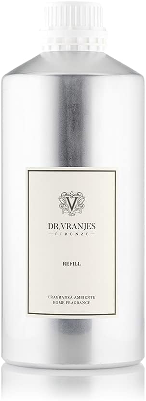 Dr. Vranjes - Rosso Nobile 2500 ml Refill + Double Pack of Black Sticks (3 Pieces Bundle) - Luxury Home Fragrance, Made in Italy, Main Scent Fruity: Orange, Strawberry and Red Berries, Birch