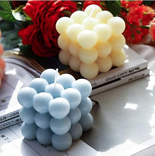 9-Ball Cube Aromatherapy Candle (Blue)