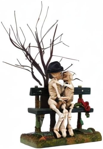 Department 56 Resin Halloween Accessories for Village Collections Kiss of Death Figurine, 5.71-Inch, Multicolor