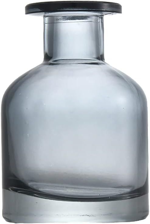 150 ml Empty Glass Perfume Diffuser Bottle Essential Oil Diffuser Jar Aroma Diffuser Container Fragrance Vase Accessories Grey
