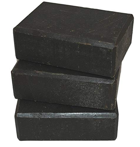 Pine Tar Soap - Natural Cold Process Handmade Soap with Essential Oils- Pine Tar Soap For Men With Activated Charcoal & Colloidal Oatmeal. Made in USA- 3 Bar Pack 15 + Oz