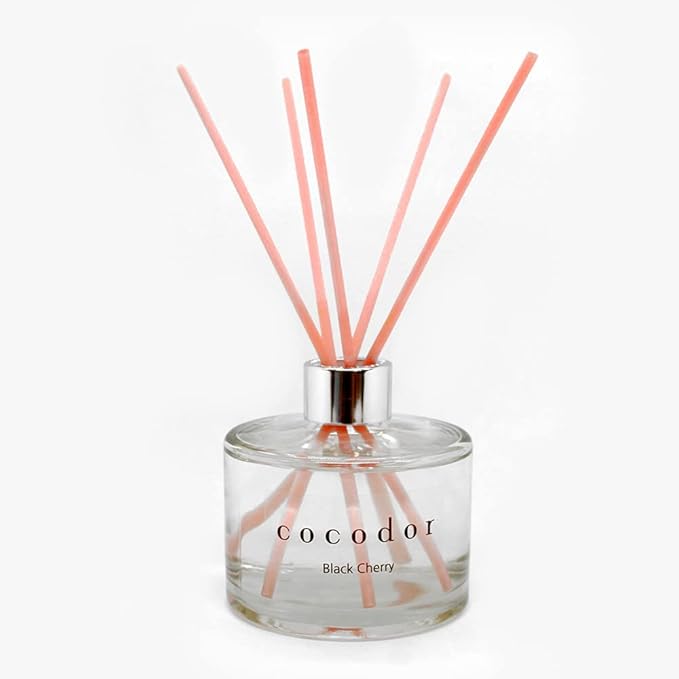 Cocod'or COCODOR Diffuser Pink Fiber Reed Sticks(100pcs, 8" x 4mm) / Diffuser Oil Refill, Home Fragrance, Aromatherapy, Reed Diffuser Set, Sticks for Reed Diffusers, Office Décor, Decoration