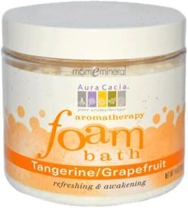 Aromatherapy Foam Bath Tangerine Grapefruit 14 oz from Aura Cacia