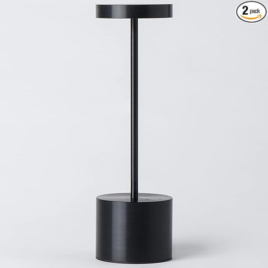 SAKRINGT Cordless Table Lamp Rechargeable,5000mAh Battery Operated Portable LED Table Light,Dimming Desk Lamp for Patio/Restaurant/Outdoor