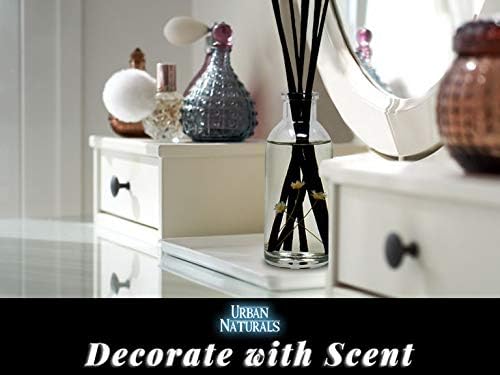 Urban Naturals Bamboo Citrus Reed Diffuser Oil with Sticks Set | A Fresh Citrus Blend with Bamboo, Black Musk & Japanese Cypress | Vegan. Made in The USA