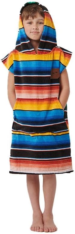 Slowtide Joaquin Changing Beach Poncho | Ultra Soft & Absorbent | Internal Access Dual Pockets