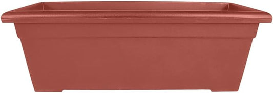 The HC Companies 28" Romana Planter in Clay