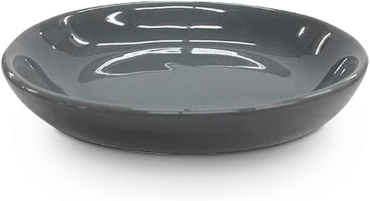 SEDLAV Ceramic Soap Dish, Soap Dish, Soap Holder, Bar Soap Holder, Bathroom Soap Holder (Gray)