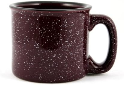 Ceramic Campfire Mug, 15oz (Plum)