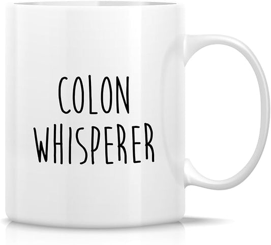 Retreez Funny Gastroenterologist Mug Gift Gastroenterology Doctor Colon Whisperer 11 Oz Ceramic Coffee Mug - Humor Sarcastic Motivational Inspirational birthday gift for medics friend coworker him her