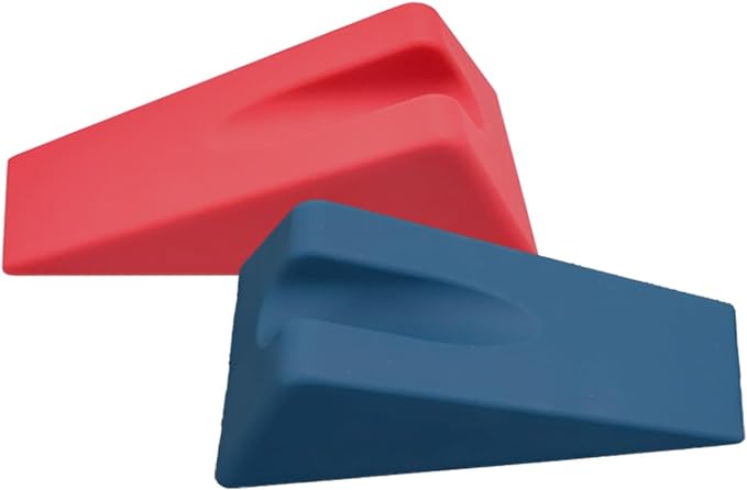 Physical Therapy Wedge Pillow - Sturdy Durable Triangle Therapy Wedge for Spinal Pain Relief and Rehabilitation Treatment (red)