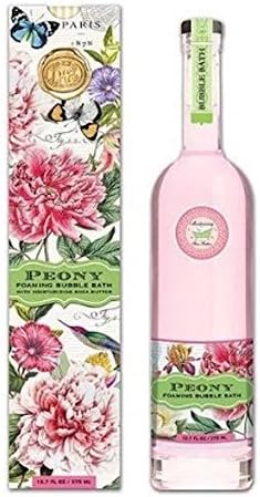 Michel Design Works Luxury Scented Bubble Bath, 12.7 Fluid Ounce, Peony
