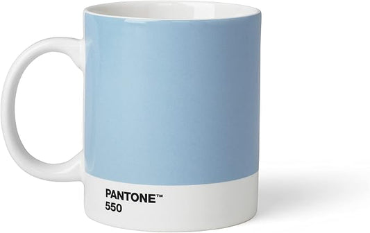 Copenhagen Design 101030550 Pantone Mug, Coffee/Tea Cup, fine China (Ceramic), 375 ml, Light Blue, 289 C, Porcelain, One Size