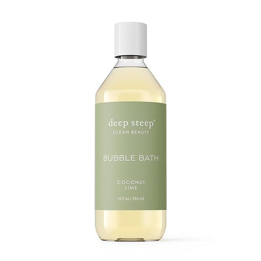 Deep Steep Bubble Bath 10 Ounce (Pack of 1) (10 Fl Oz (Pack of 1), Coconut Lime)