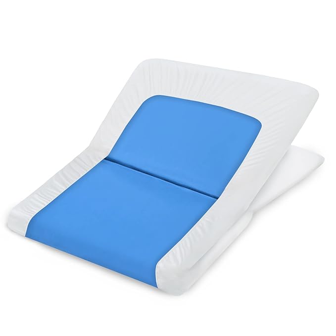 Nap Mat Cover 19" x 45" x 4" Fit for ECR4Kids Everyday Folding Rest Mat, Super Soft & Breathable Microfiber Baby Nap Mat Sheet for Preschool or Day Care, Boys and Girls, White