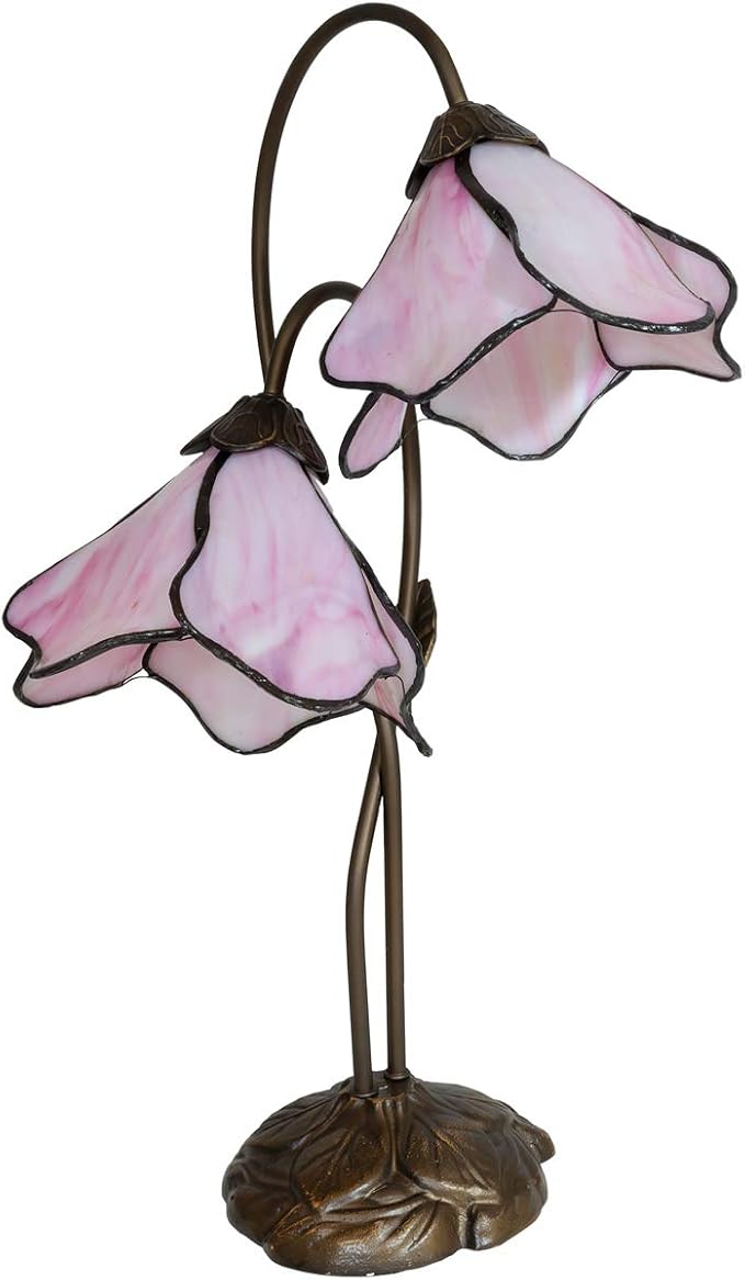 Dale Tiffany TT12146 Poelking Table Lamp, 21.00x12.00x12.00, Bronze