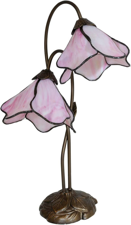 Dale Tiffany TT12146 Poelking Table Lamp, 21.00x12.00x12.00, Bronze