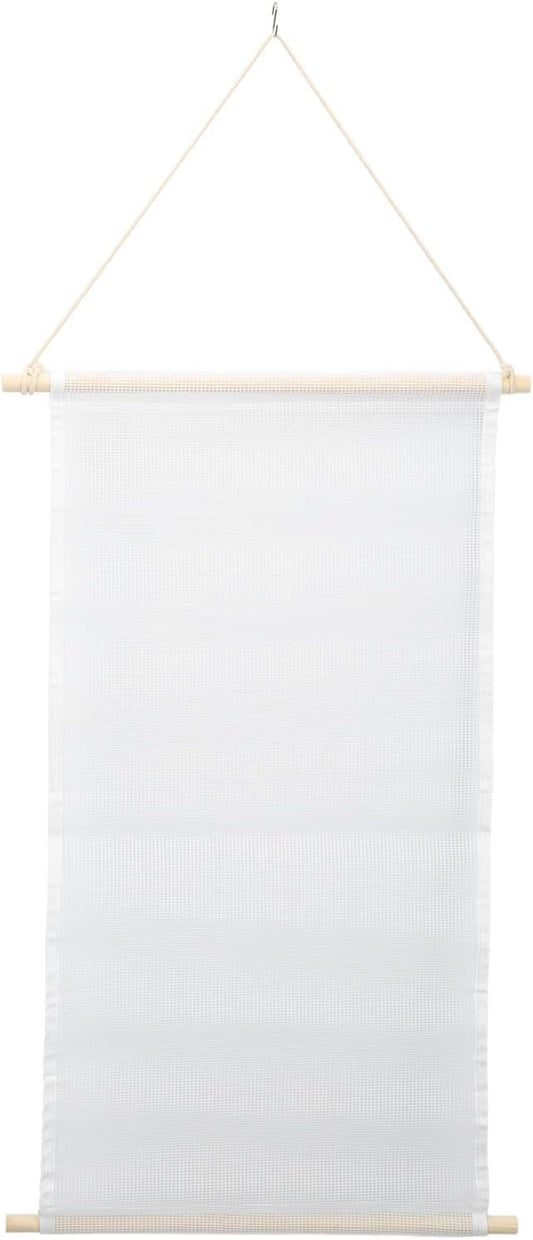 Earring Storage, Decoration Jewelry Holder Fishing Net Wall Mount Practical with S Hook for Cupboards for Closets for Wardrobes