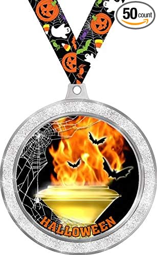 Crown Awards Halloween Medals, Halloween Torch Medals, Halloween Themed Prizes Prime