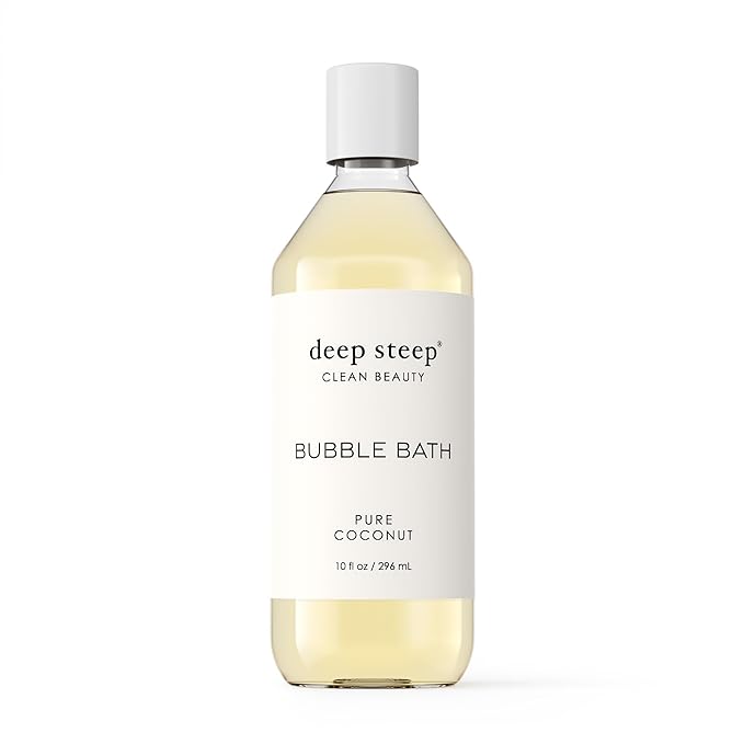 Deep Steep Bubble Bath, 10 oz (Pure Coconut)