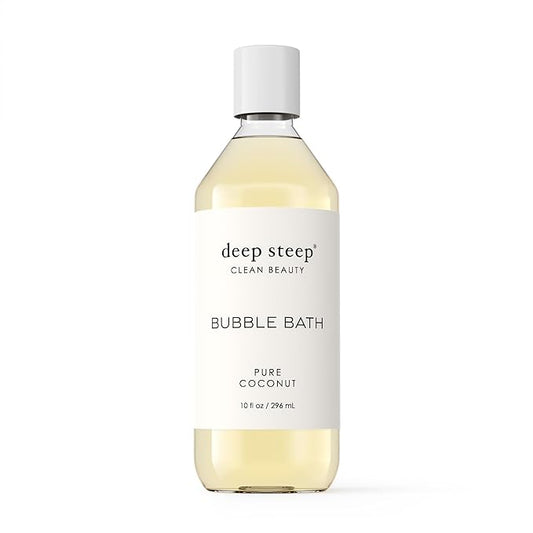 Deep Steep Bubble Bath, 10 oz (Pure Coconut)