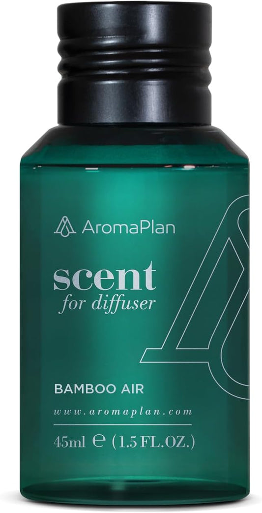 Aromaplan Hotel Scents Bamboo Air, 1.5 Fl Oz (45 ml)- Home Luxury Aroma & Hotel Fragrance Essential Oil- Hotel Essential Oil for Aromatherapy- USA Made, Bolder Aroma & Longer Lasting