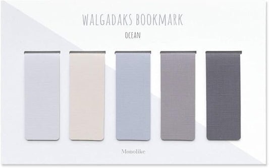 Monolike Magnetic Bookmarks Ocean, Set of 5