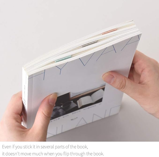 Monolike Magnetic Bookmarks Grid Sunset, Set of 5
