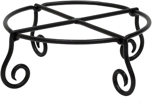 Achla Designs Piazza Flower Pot Plant Stand, Small,Black
