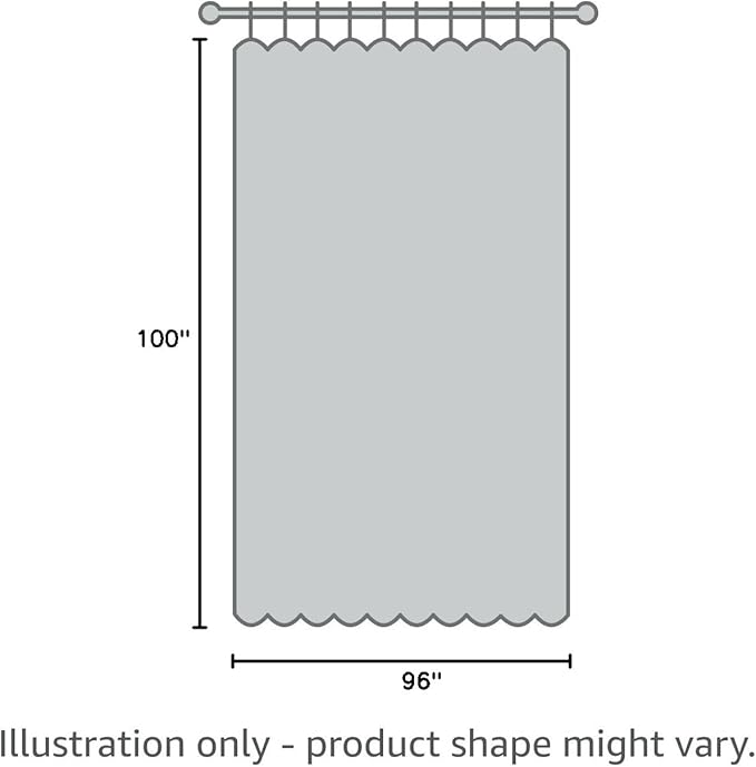 FMFUNCTEX Sheer Linen Curtains for Bedroom Natural 96 inches Long Sliding Door Curtain for Extra Wide Windows White Room Divider Rich Linen Curtain Panels for Living Room Beige 100”w 1 pack Rod Pocket