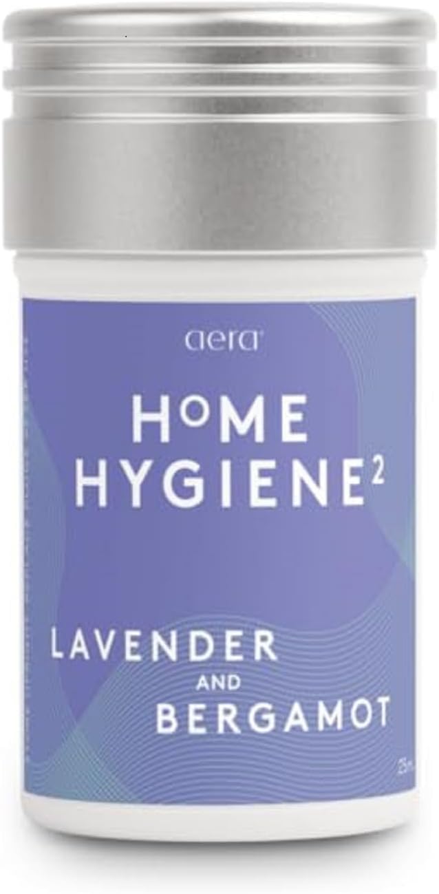 Aera Home Hygiene Lavender and Bergamot - Essential Oil for Home - Relaxing Fragrance - Notes of Lavender, Lavandin and Wild Mint - Scent Refill - Works with The Aera Diffuser