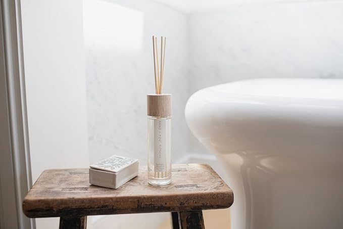 Sand + Fog Eucalyptus Spearmint Reed Diffuser | Made with Essential Oils | Fill Your Home with The Your Favorite Luxurious Fragrance