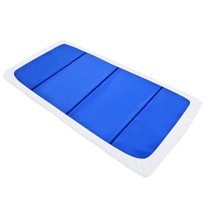 Nap Mat Sheet 2 Pack, 24" x 48" x 4" Fitted Elastic Corners Preschool Day Care Rest Nap Mat Cover, Soft & Breathable Baby Sheets for Regalo My Cot Portable Toddler Bed and Joovy Travel Cot, White