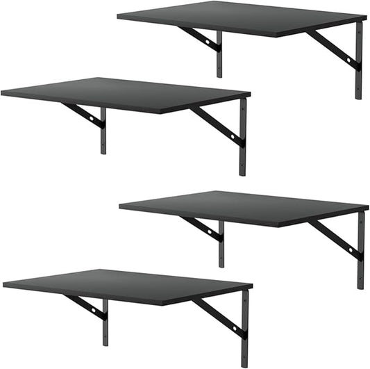 Deep Floating Shelves for Wall, 12 Inch Deep Black Shelves for Bedroom, Large Wall Shelf for Living Room, Kitchen, Bathroom, Laundry Room and Decor Storage