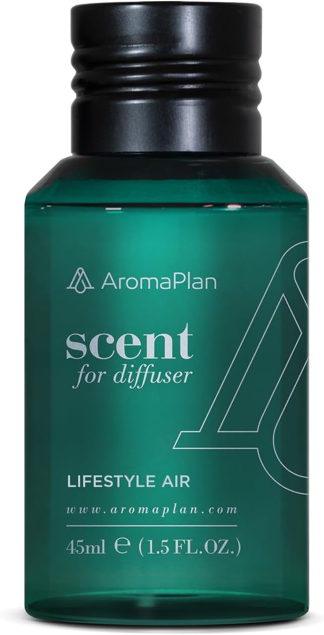 Aromaplan Hotel Scents Lifestyle Air, 1.5 Fl Oz (45 ml)- Home Luxury Aroma & Hotel Fragrance Essential Oil- Hotel Essential Oil for Aromatherapy- USA Made, Bolder Aroma & Longer Lasting.