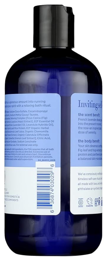 EO, Bubble Bath French Lavender Organic, 12 Fl Oz