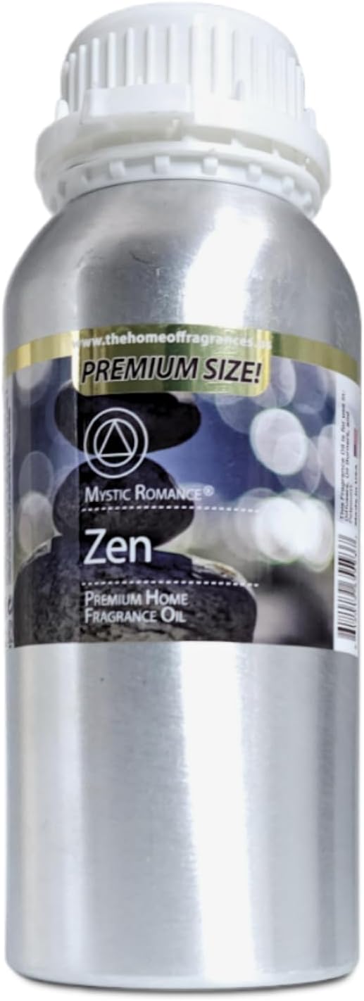 Mystic Romance My Way Zen Premium Home Fragrance Oil - for Aroma Oil Diffusers and Burner Oil Lamps (600ml, My Way Zen)