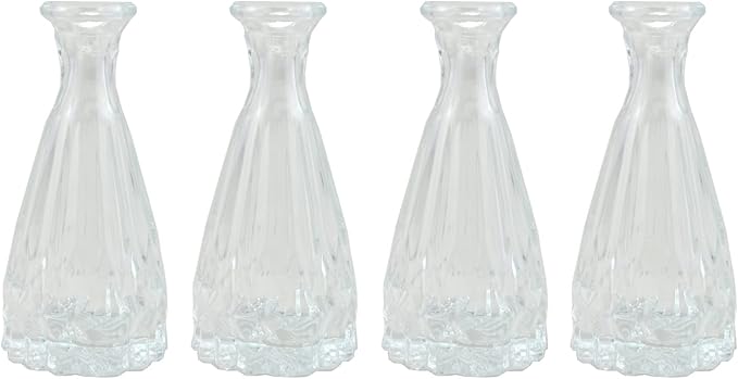 4pcs 60ml Empty Glass Diffuser Bottles, Reed Diffuser Scented Oil Bottles