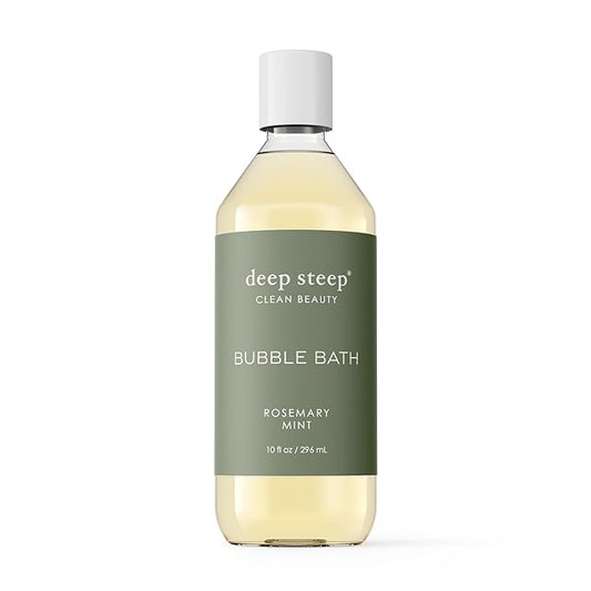 Deep Steep Bubble Bath, 10 oz (Rosemary Mint)