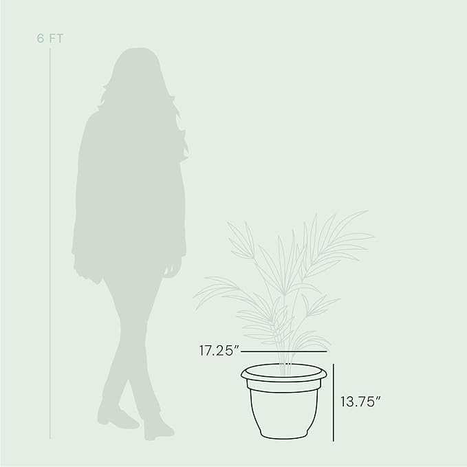 Bloem Ariana Planter with Grid