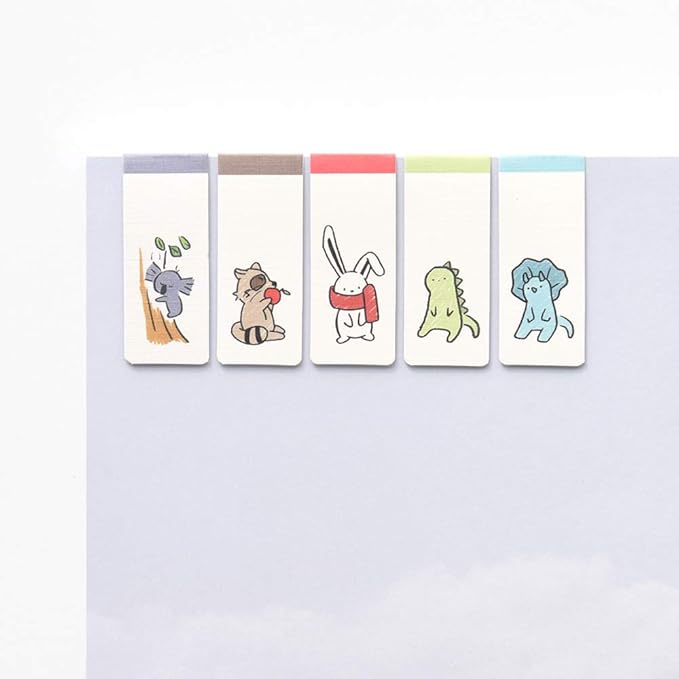 Monolike Magnetic Bookmarks Buddy ver.2, Set of 5