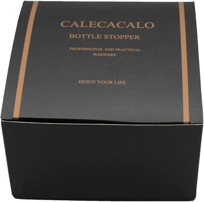 Skull Decor Wine Stopper With Bullet Holes Bottle Stopper Gift for Halloween,Christmas, Black