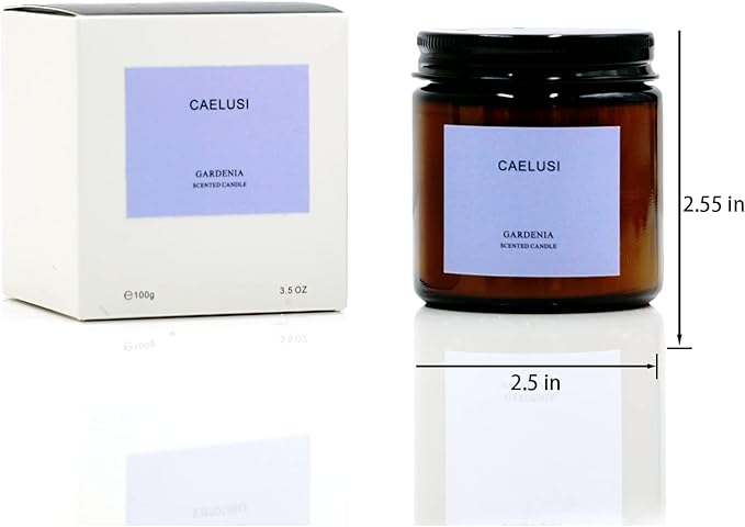 Soy Candles Clearance for Home Scented Aromatherapy Candles Natural Soy Wax Candles Gifts for Women/Men Premium Candles Essential Oils Long Lasting Amber Jar Candles (Lavender Candle 8.5oz)