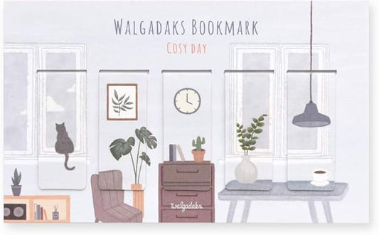 Monolike Magnetic Bookmarks Cosy Days, Set of 5